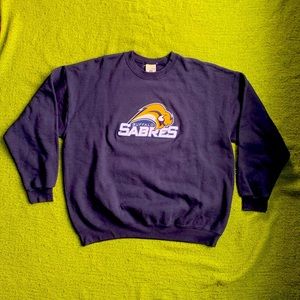 🦬Buffalo Sabres Slug Logo Crew Neck Sweatshirt🦬